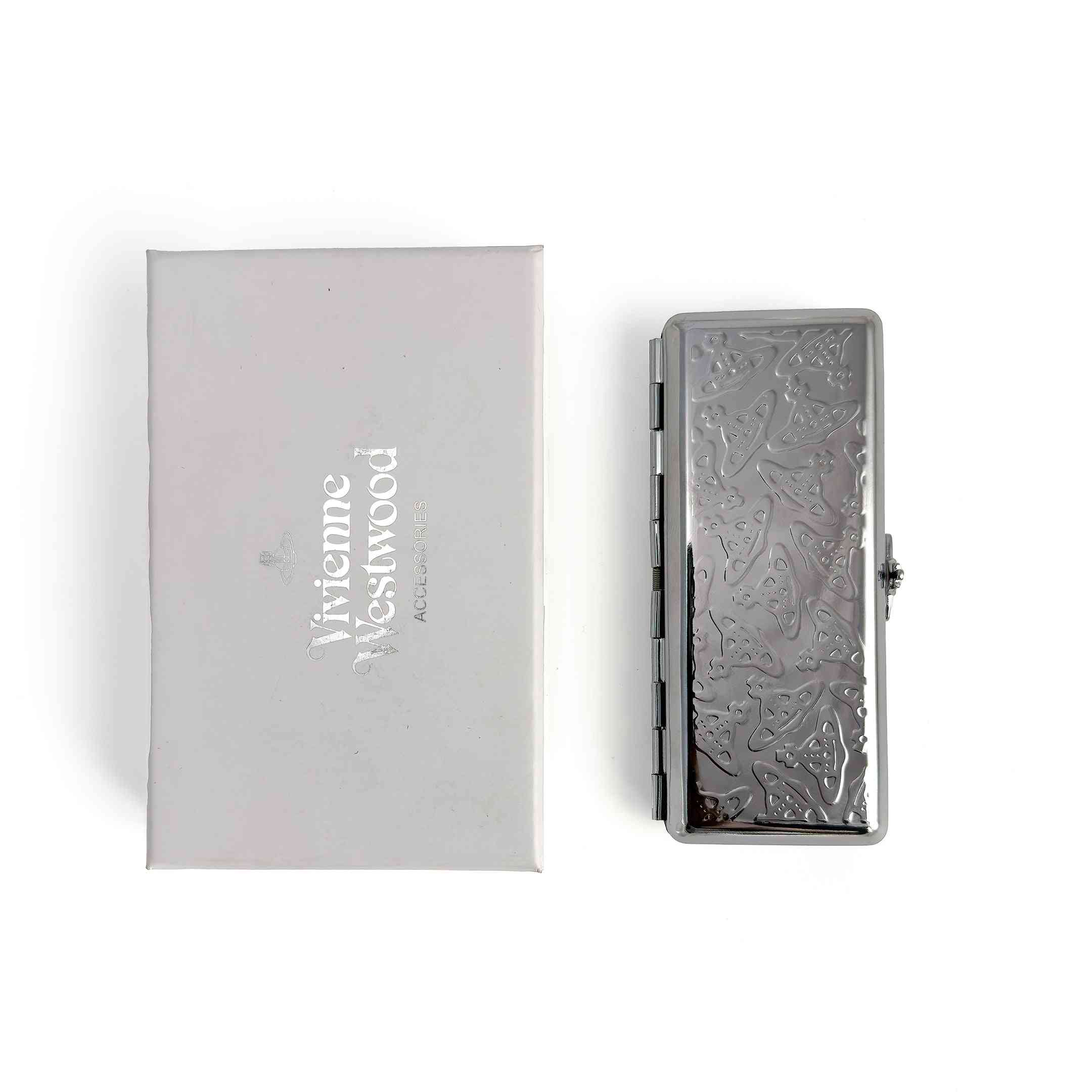 vivienne westwood cigarette case dupe Vivienne Westwood Cigarette Case in Gunmetal Tone – Finesse Picks