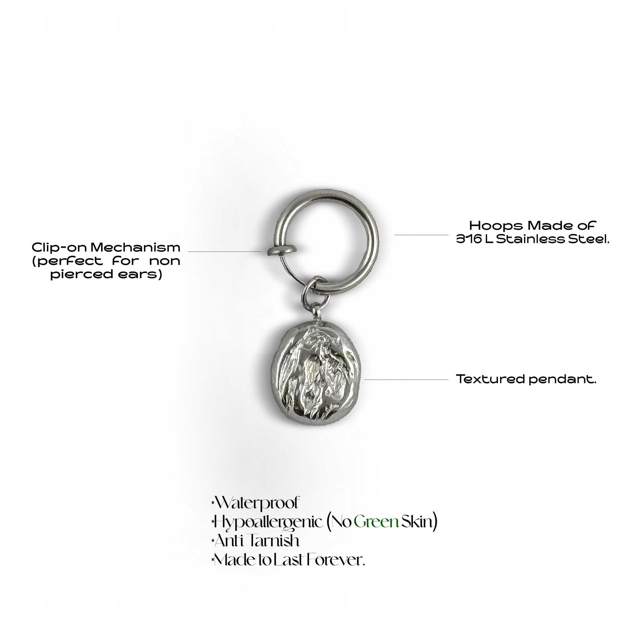 Luna Earring (Non - Pierced) 