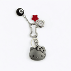 Hello Kitty 8 Ball Watch Keychain/Bag Charm