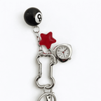 Hello Kitty 8 Ball Watch Keychain/Bag Charm