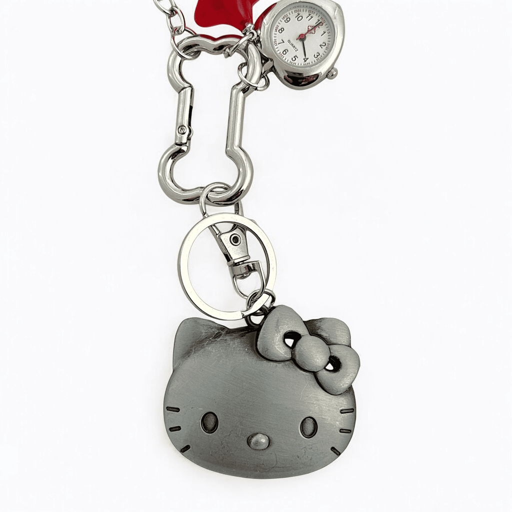 Hello Kitty 8 Ball Watch Keychain/Bag Charm
