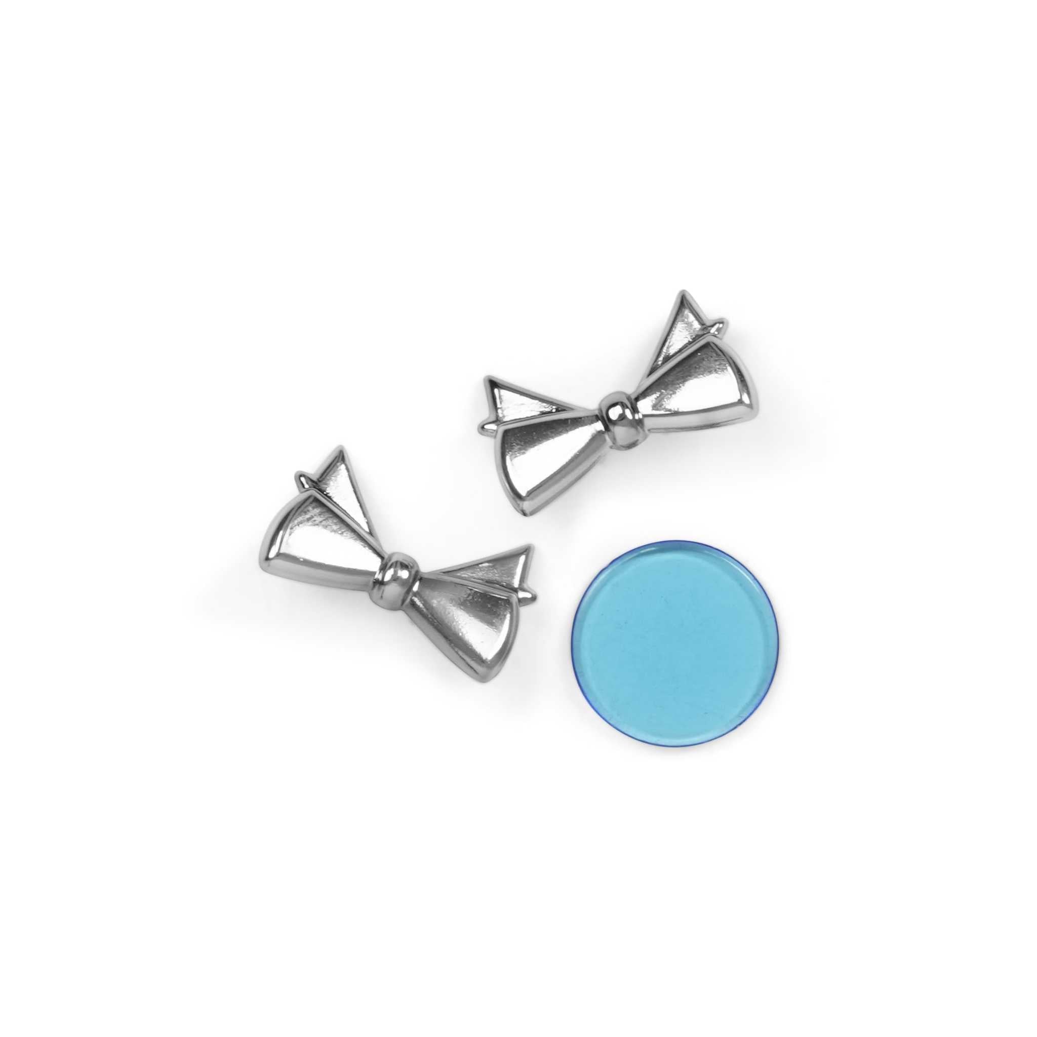 Bow Tie Metallic Charms 