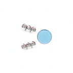 Heart Charms in Pink