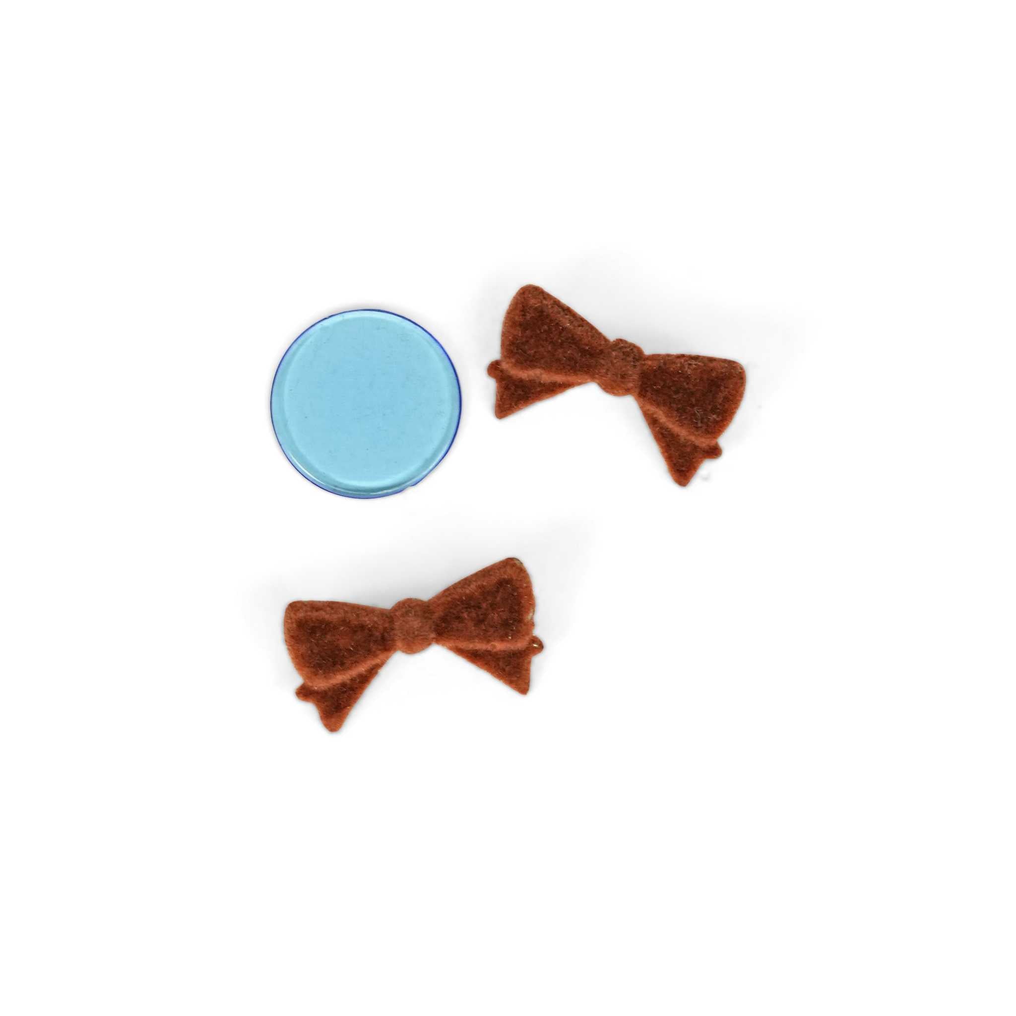 Bow Tie Brown Charms 