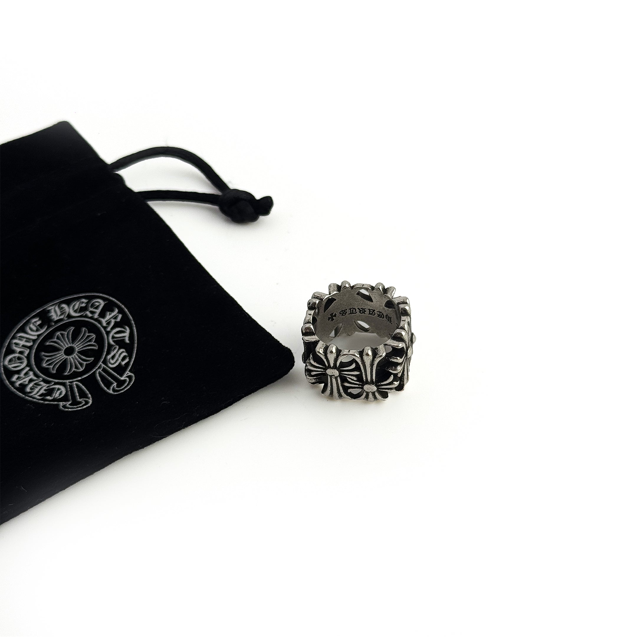 Chrome Hearts Cemetery Cross Ring