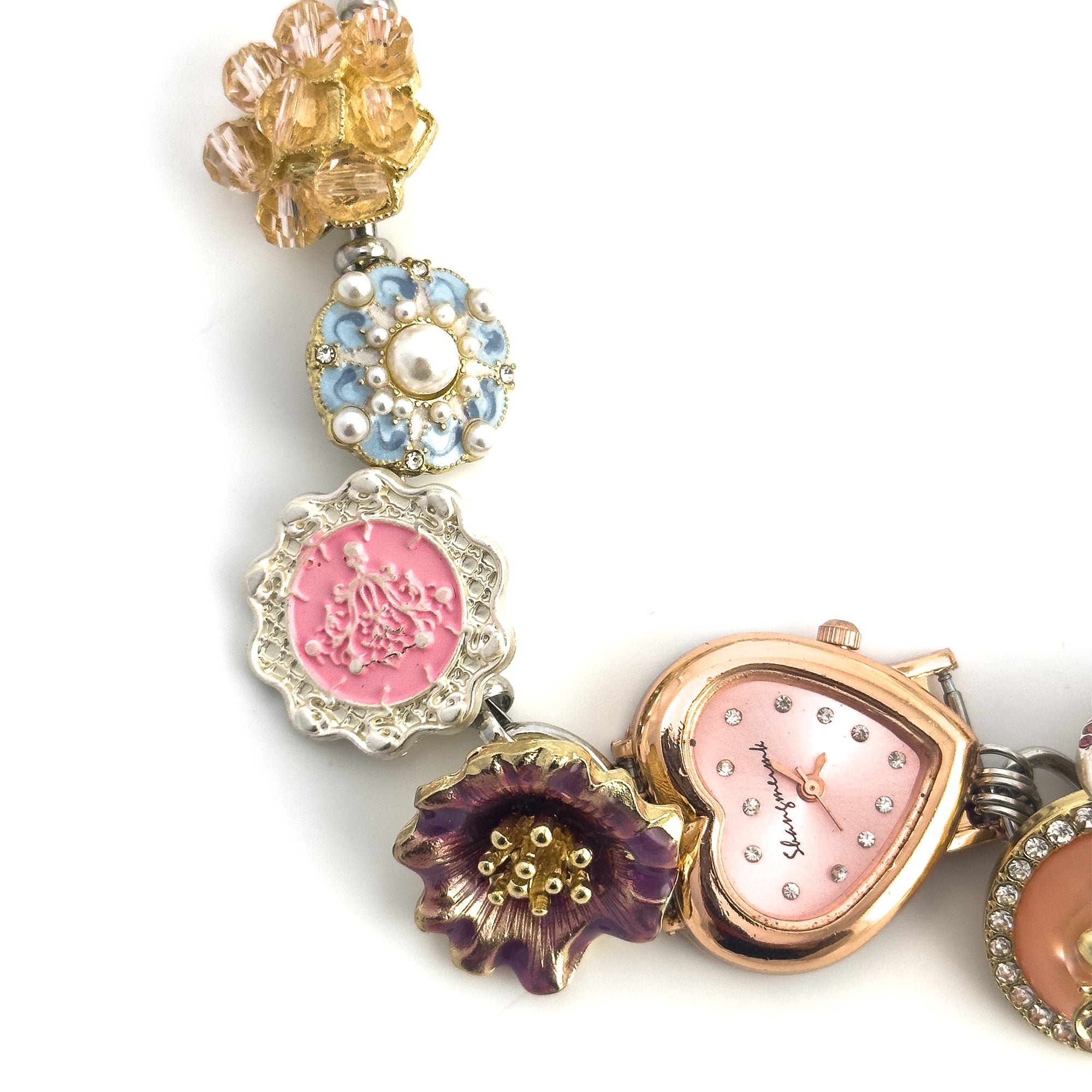 Petal Dream Watch Necklace