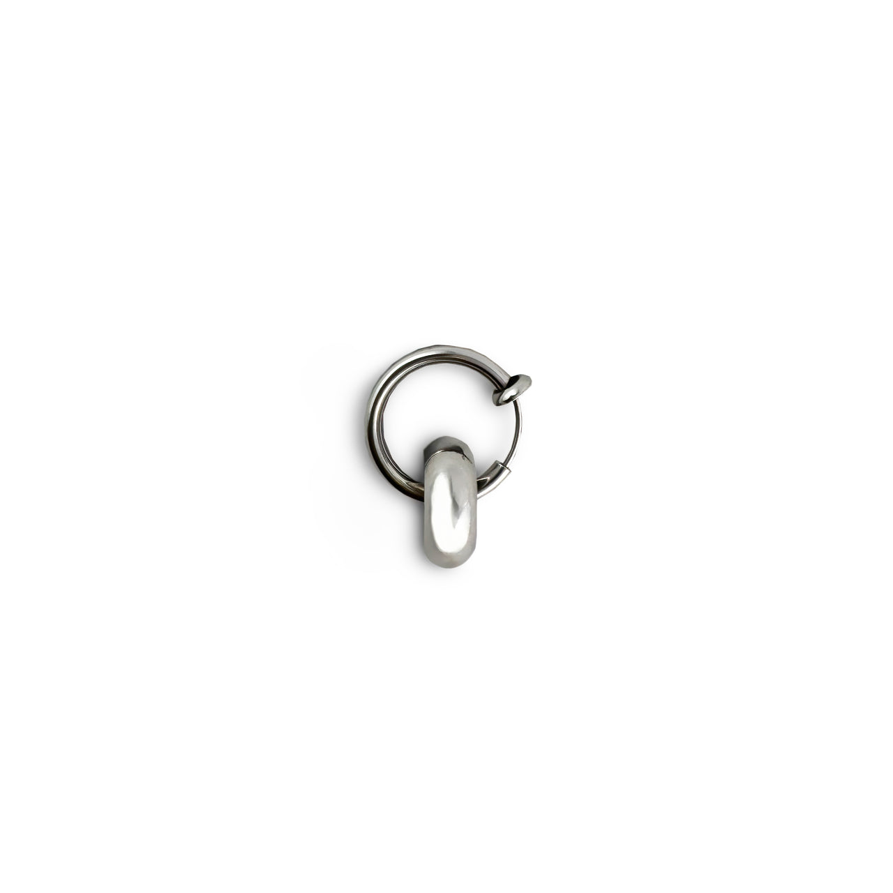 Capsule Hoop Earring (Non - Pierced)