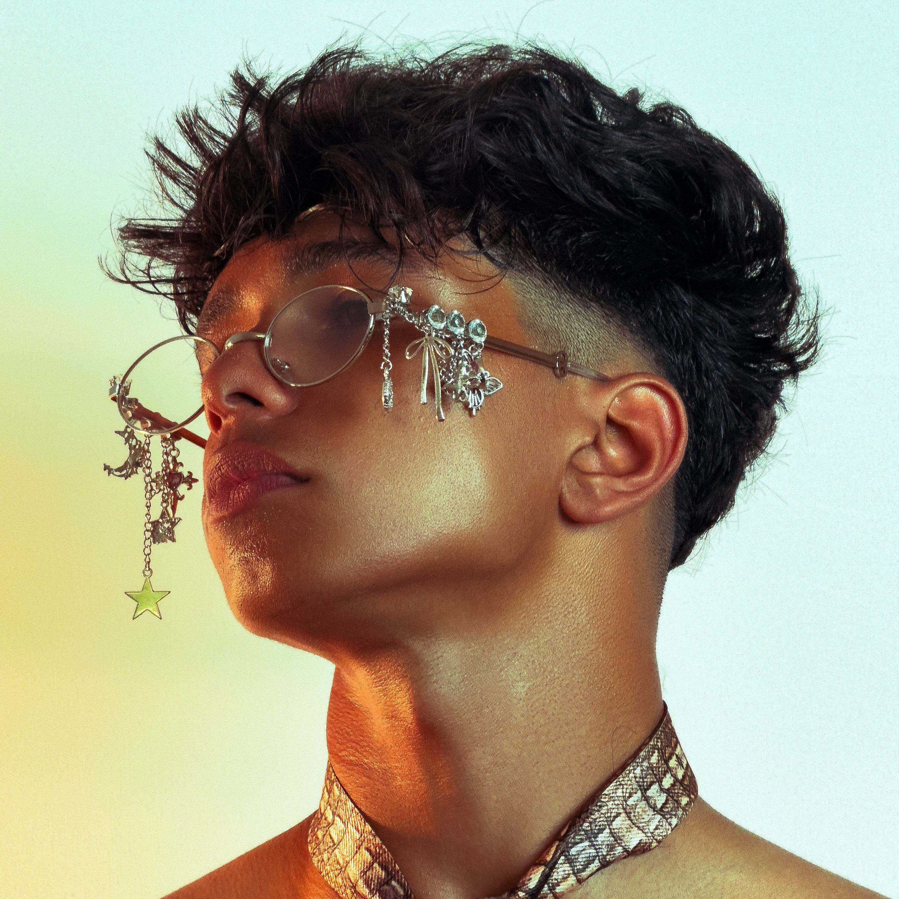 Gentle Monster Pierced 02 Inspired With Custom Charms