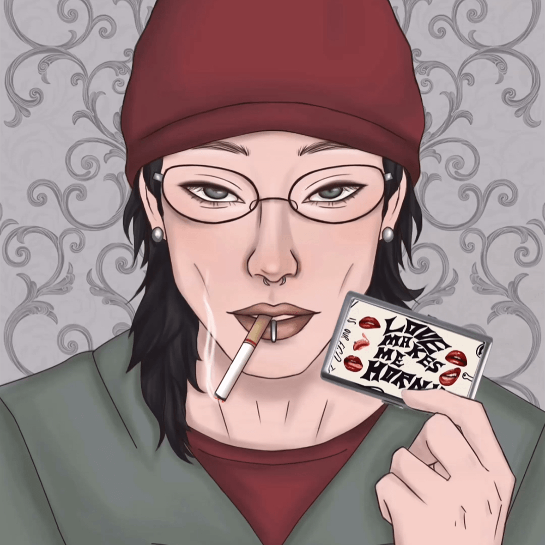 H*rny For Heartbreak Cigarette Case