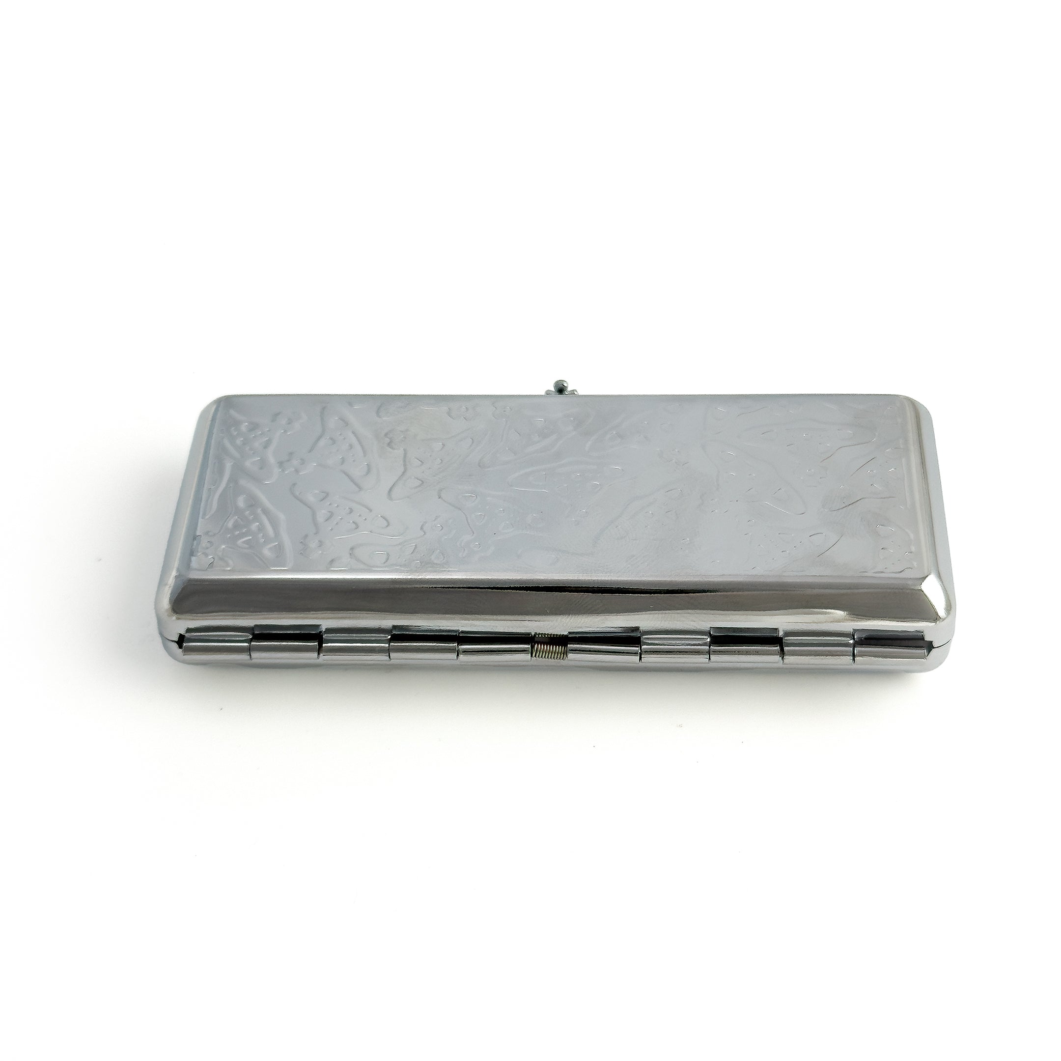 Vivienne Westwood Cigarette Case in Gunmetal Tone