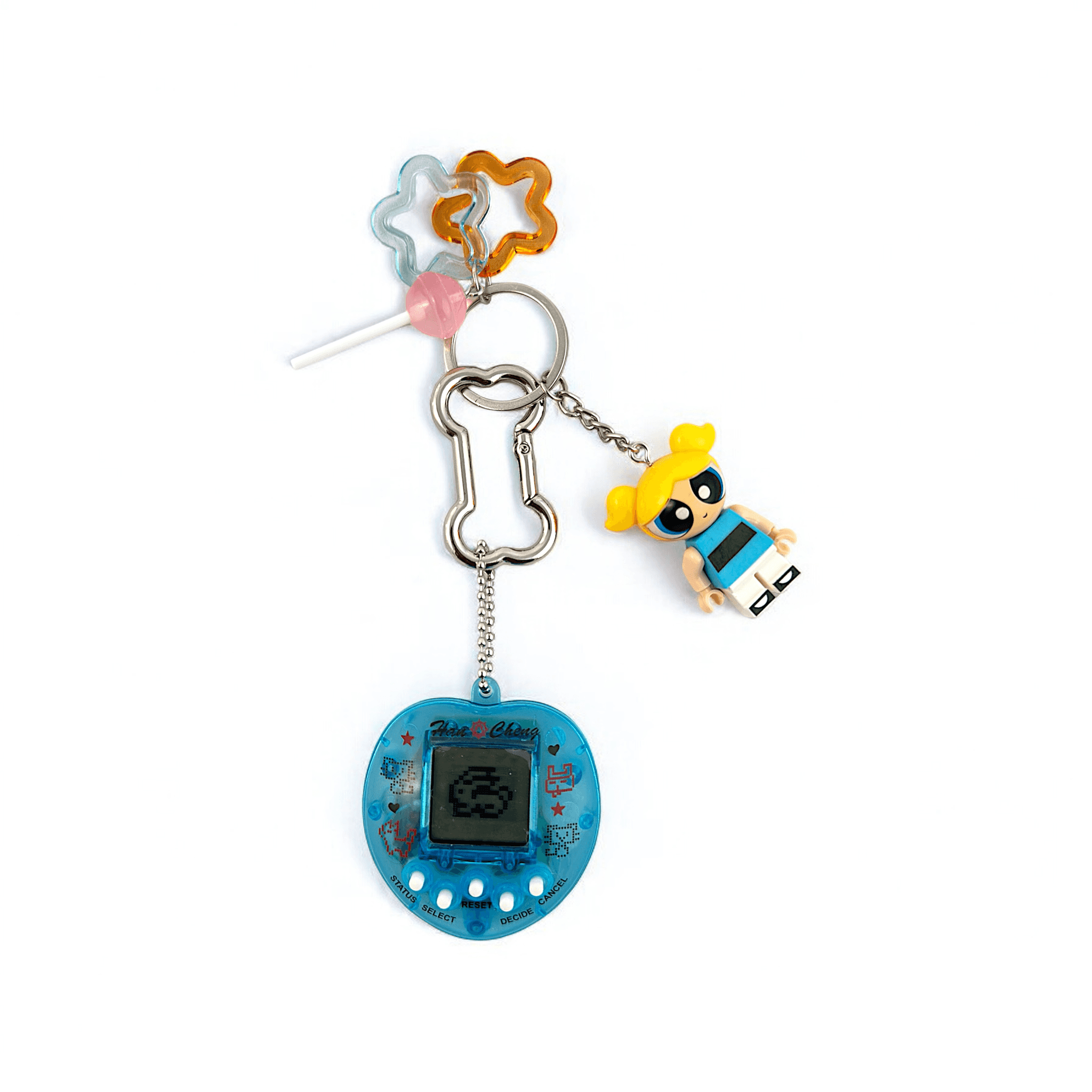 Tamagotchi Keychain / Bag Charm - Bubbles 