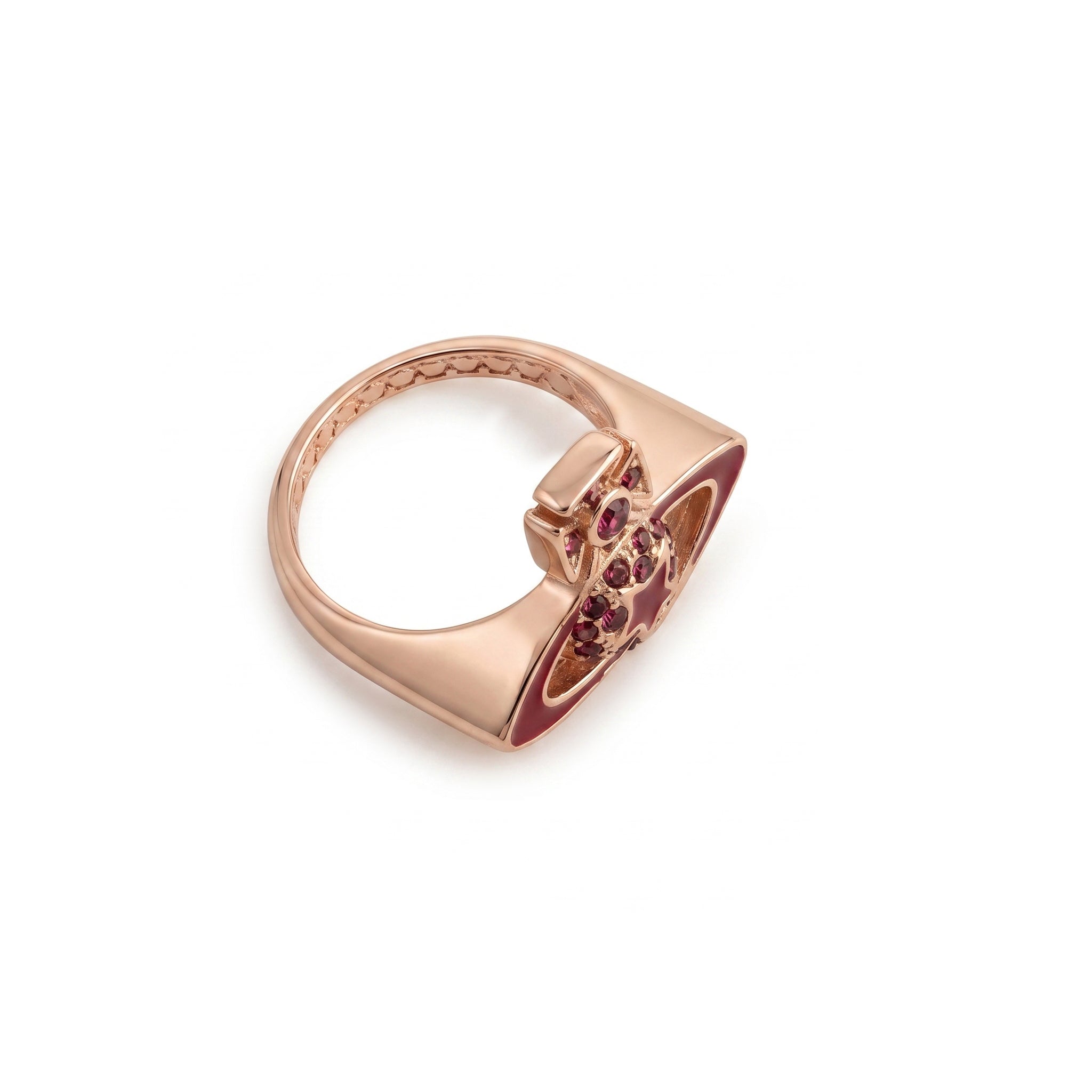 Vivienne Westwood Darlene Ring (Pink Tone)