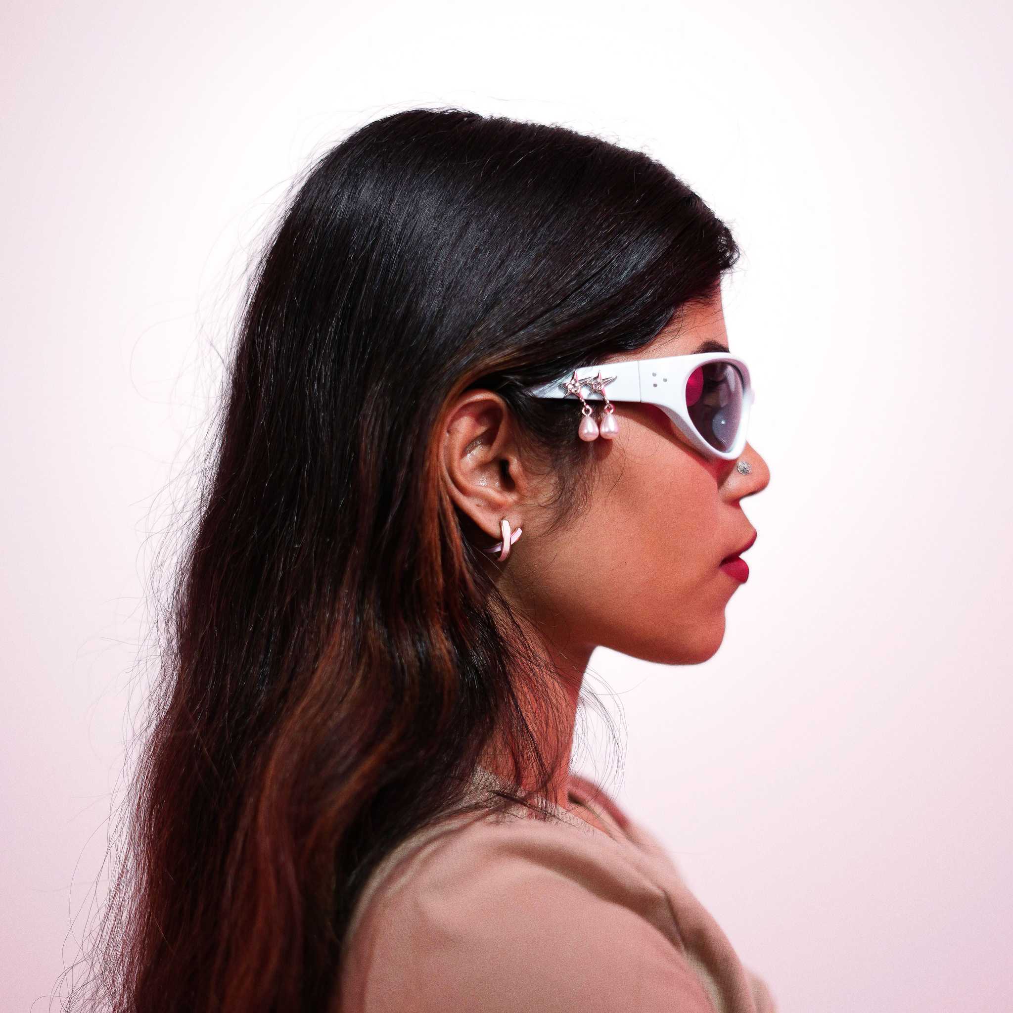 Pearl Drop Pink Charms 