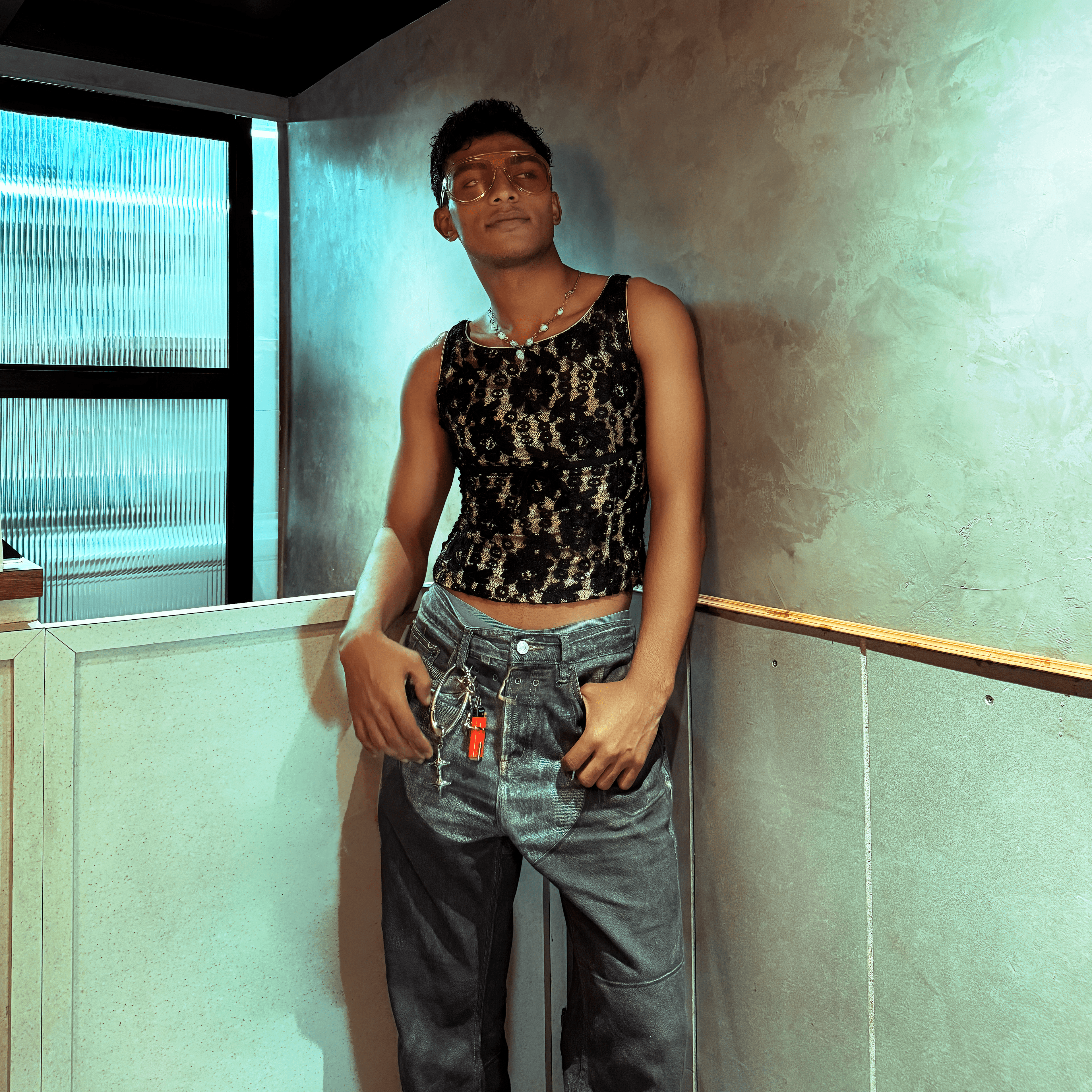 BIJLI Keychain with Bottle Opener + Lighter Holder