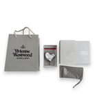 Vivienne Westwood Orb Heart Lighter in Silver Tone