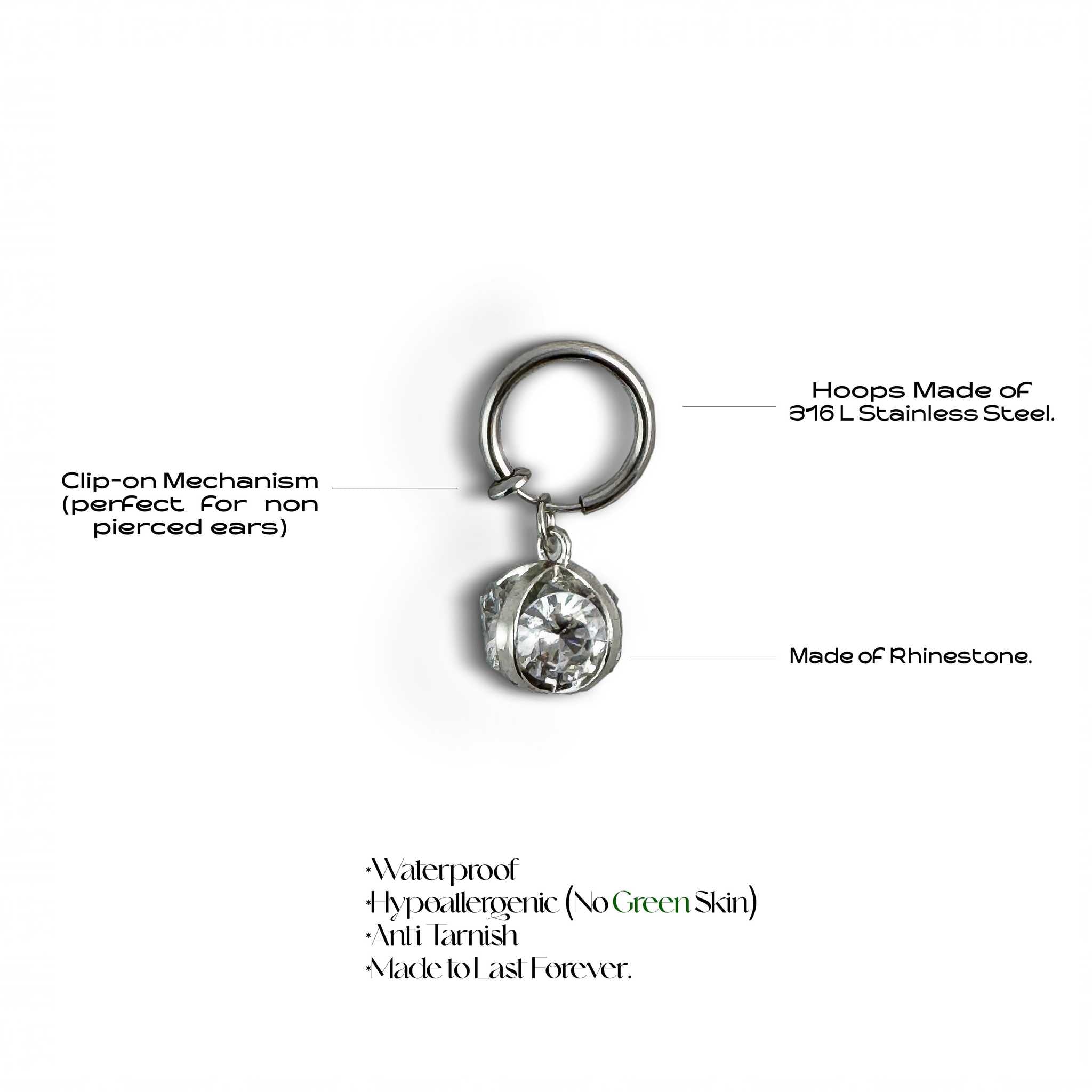 Aura Earring (Non - Pierced) 